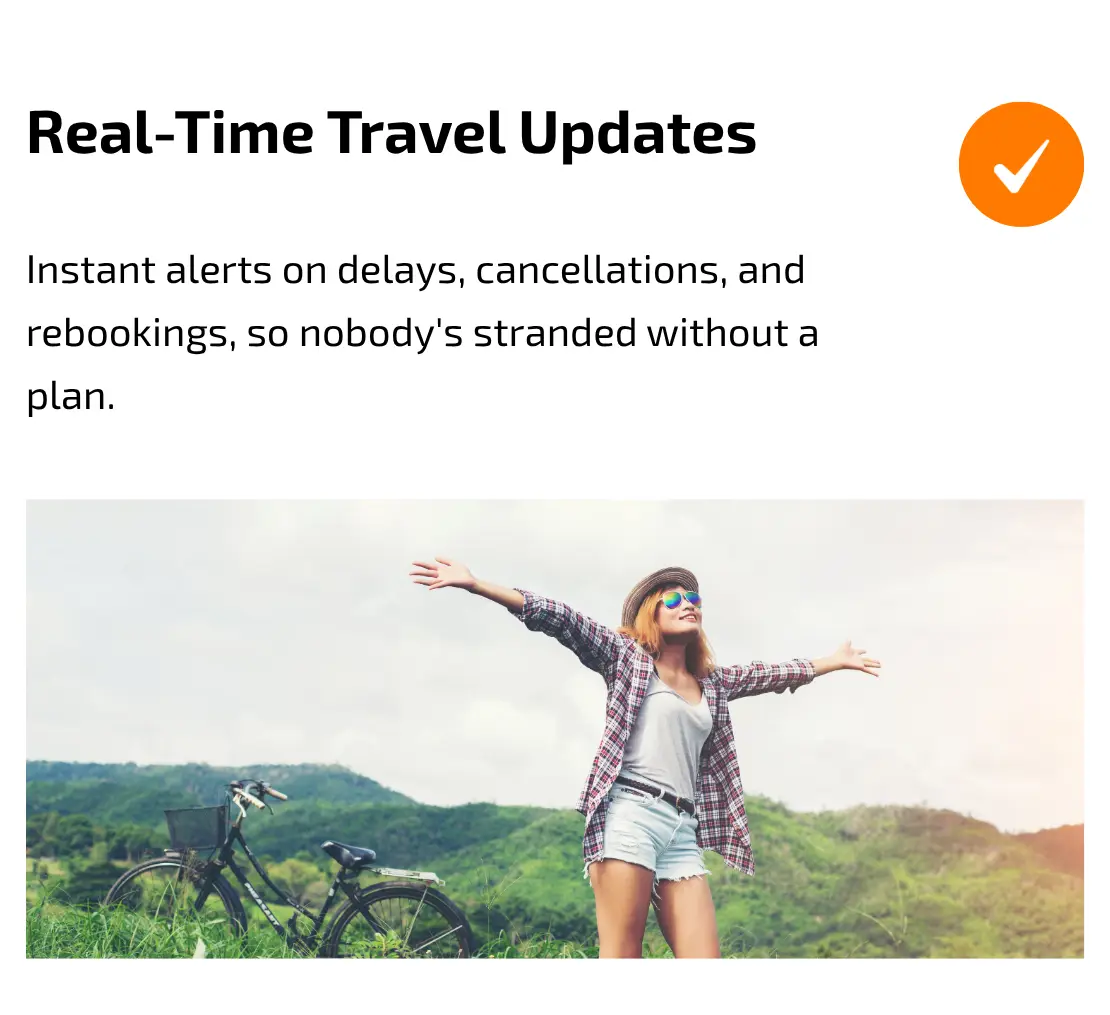 Real Time Travel Update Image
